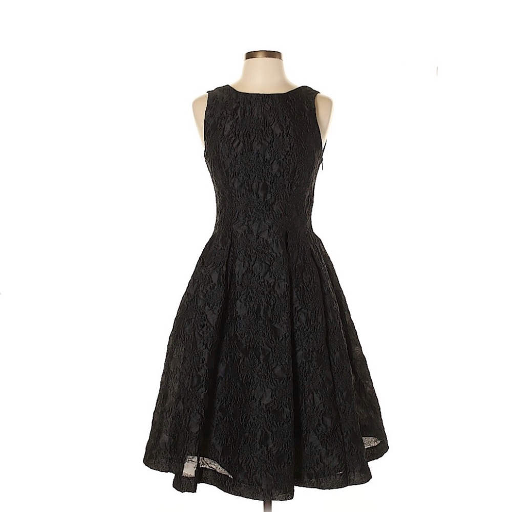 H&M Midi black dress